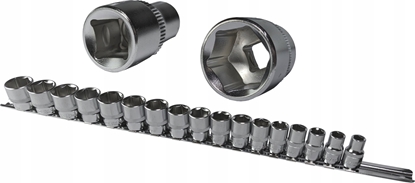 Attēls no Honiton HONITON NASADKI  17cz. 3/8" 8-24mm KRÓTKIE 2208