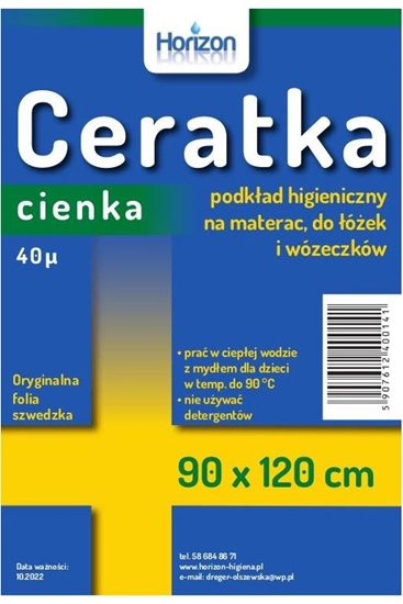 Picture of Horizon CERATKA 90X120 NA MATERAC/SZWECJA/ - HO0002