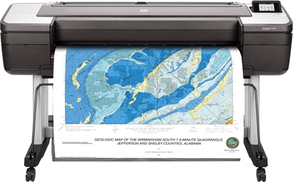 Picture of HP Designjet T1700dr large format printer Thermal inkjet Colour 2400 x 1200 DPI 1118 x 1676 mm Ethernet LAN