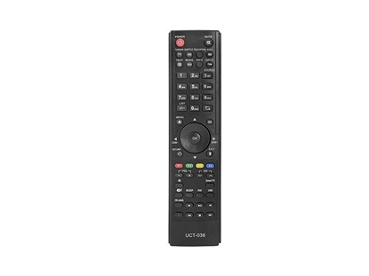 Picture of HQ LXP036 TV remote control THOMSON UCT036 Black