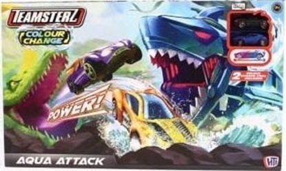 Изображение HTI PROMO Tor samochodowy Wodny atak Colour Change + Zmieniajce kolor autko TEAMSTERZ 1417448 p6