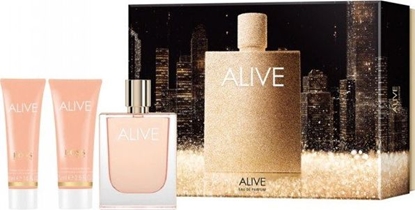 Attēls no Hugo Boss Zestaw Hugo Boss Alive woda perfumowana 80ml + balsam do ciaa 75ml + zel pod prysznic 50ml