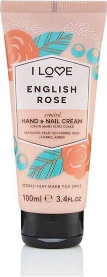 Picture of I love I Love Scented Hand & Nail Cream nawilajcy krem do doni i paznokci English Rose 100ml