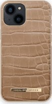 Picture of iDeal Of Sweden IDEAL OF SWEDEN IDACAW21-I2154-325 IPHONE 13 MINI CASE CAMEL CROCO