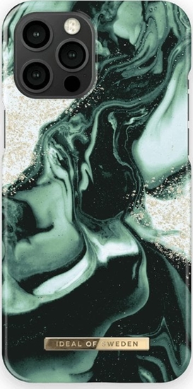 Picture of iDeal Of Sweden IDEAL OF SWEDEN IDFCAW21-I2167-320 IPHONE 13 PRO MAX CASE GOLDEN OLIVE MARBLE
