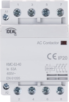 Picture of Ideal STYCZNIK MODUOWY KMC-63-40 63A 400V AC IDEAL
