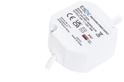 Attēls no Impulsinis maitinimo altinis ESPE LP-3024 (30W, 1.25A/24V, hermetinis IP67, 50x47x25)