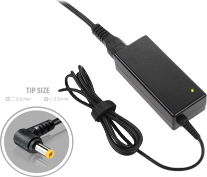 Picture of Impulsinis maitinimo saltinis 12V 8A, 5.5x2.5mm, 96W, LCD monitoriui