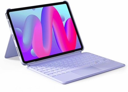 Attēls no inateck Keyboard iPad 04111 purple [KB04111_purple]