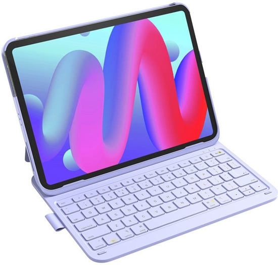 Picture of inateck Keyboard iPad 2007 purple [BK2007_purple]