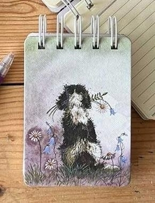 Attēls no Incood Koonotes A7 SSN37 Spaniel z kwiatami