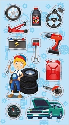 Изображение Incood Naklejki Mechanik samochodowy