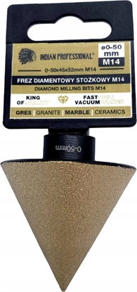 Изображение INDIAN PROFESSIONAL FREZ DIAMENTOWY STOKOWY M14 2-48mm