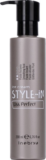 Изображение Inebrya Inebrya Ice Cream Style-In Liss Perfect wygadzajcy fluid do wosów 200ml