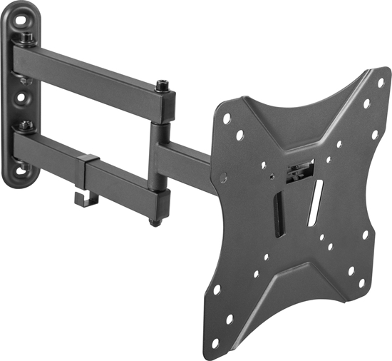 Picture of InLine InLine® Basic wall mount, for flat screen TV 58-107cm (23-42"), up to 40cm wall distance, max. 25kg