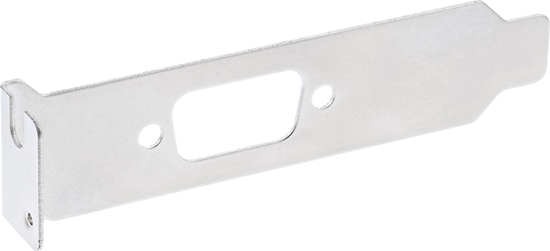 Picture of InLine InLine® Low Profile Slot Bracket with hole for DB9 connector