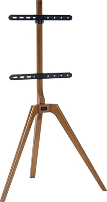 Picture of InLine InLine® woodstand TV pedestal, tripod, for LED TV 45"-65" (114-165cm), max. 40kg