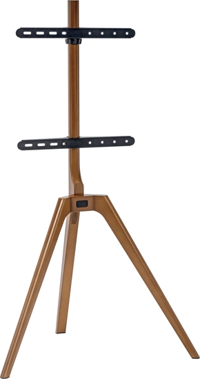 Picture of InLine InLine® woodstand TV pedestal, tripod, for LED TV 45"-65" (114-165cm), max. 40kg