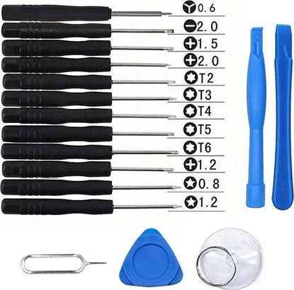 Изображение Inne Zestaw narzdzi serwisowych do telefonów/tabletów 14 elementów