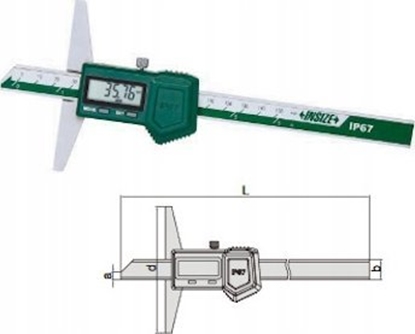 Изображение Insize GLEBOKOSC. CYFR. 200/100 MAGA IP67