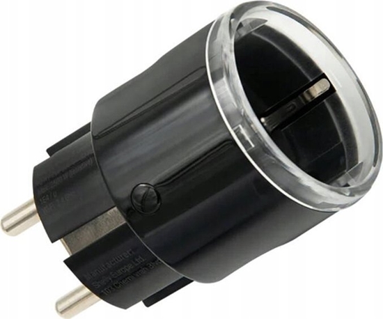 Изображение Inteligentne gniazdko Shelly Plug S MTR Gen3 (czarny)