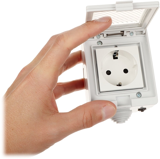 Picture of INTELIGENTNE GNIAZDO ELEKTRYCZNE ATLO-S1IP5-TUYA Wi-Fi, Tuya Smart