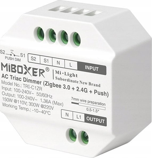 Picture of INTELIGENTNY STEROWNIK OWIETLENIA LED TRI-C1ZR ZigBee, 2.4GHz