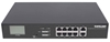 Picture of Intellinet 8-Port Gigabit Ethernet PoE+ Switch with 2 RJ45 Gigabit Uplink Ports and LCD Screen, LCD Display, IEEE 802.3at/af Power over Ethernet (PoE+/PoE) Compliant, 130 W, Endspan, 19" Rackmount (Euro 2-pin plug)