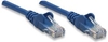 Изображение Intellinet Network Patch Cable, Cat5e, 10m, Blue, CCA, U/UTP, PVC, RJ45, Gold Plated Contacts, Snagless, Booted, Lifetime Warranty, Polybag
