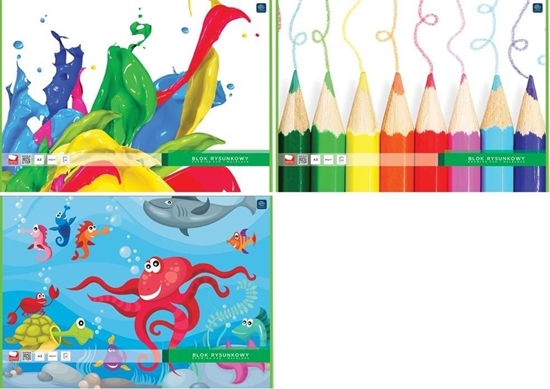 Picture of Interdruk Blok rysunkowy A3 20k biay 10szt.