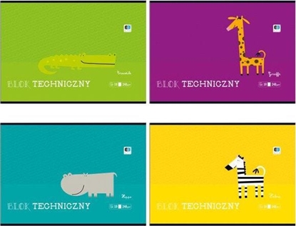 Изображение Interdruk Blok techniczny A4 10k