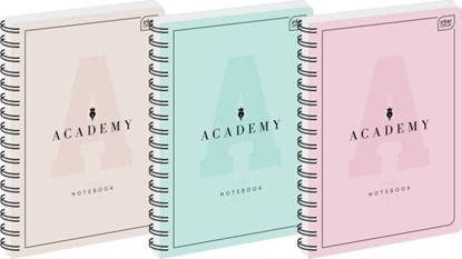 Attēls no Interdruk Koozeszyt A4 100k. INTERDRUK 90g Academy pastel, kratka Interdruk