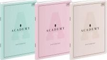 Attēls no Interdruk Zeszyt A4/60K kratka Academy Pastel (5szt)