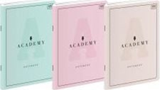 Picture of Interdruk Zeszyt A4/60K kratka Academy Pastel (5szt)