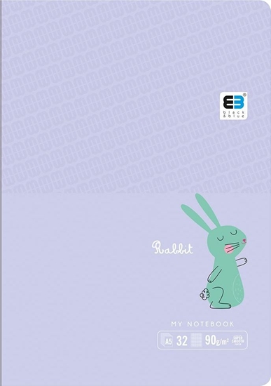 Picture of Interdruk Zeszyt A5 32 kolorowa linia B&B Kids Pastel