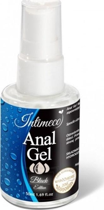 Attēls no Intimeco INTIMECO_Anal Gel Black Edition nawilajcy el analny o waciwociach polizgowych z atomizerem 50ml