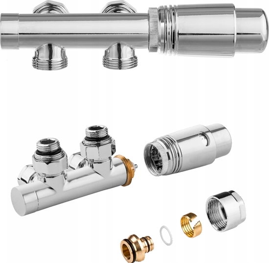 Picture of Invena INVENA DUOPLEX DO DOLNEGO PODL.50MM CHROM - CZ-88-015