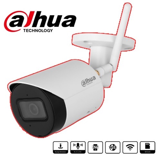 Picture of IP videonovērošanas kamera IR BULLET WIFI 4MP 2.8mm IPC-HFW1430DS-SAW-0280B