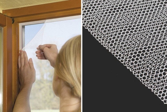 Изображение Iso Trade Moskitiera okienna na okno 150x130cm tama rzep 5m uniwersalny