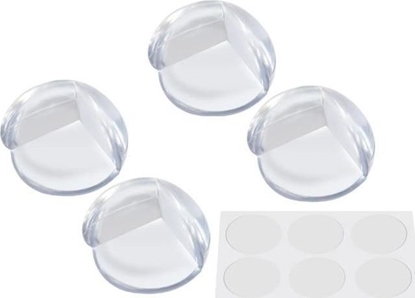 Picture of Iso Trade Zabezpieczenie naroników silikonowe przed dzieckiem - 4szt uniwersalny