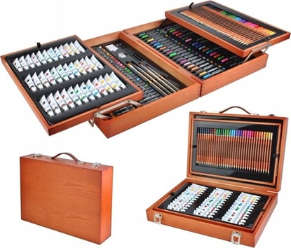 Picture of Iso Trade Zestaw do malowania 174 szt. w walizce