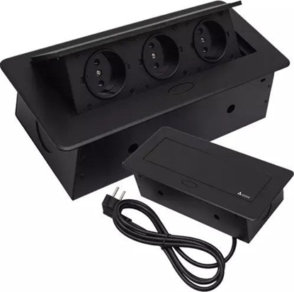 Picture of Izoxis Gniazdo chowane w blat- potrójne Izoxis 21659