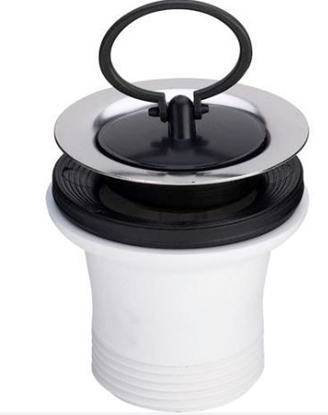 Изображение Izplūde izlietnei 1 1/2''x70 garā, balta, plast. Ω