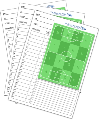 Изображение YakimaSport Blok A4 dnia meczowego, zeszyt, notatnik trenera