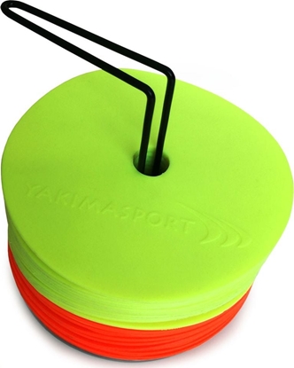 Attēls no YakimaSport Znaczniki pola paskie (maty znakujce) - zestaw 24szt. uniwersalny