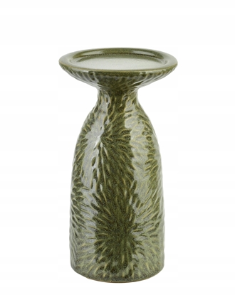 Picture of YARINE GREEN wiecznik 11x10x20cm