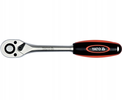Attēls no YATO GRZECHOTKA PROSTA Z PLASTIKOW RKOJECI 3/8" 90T