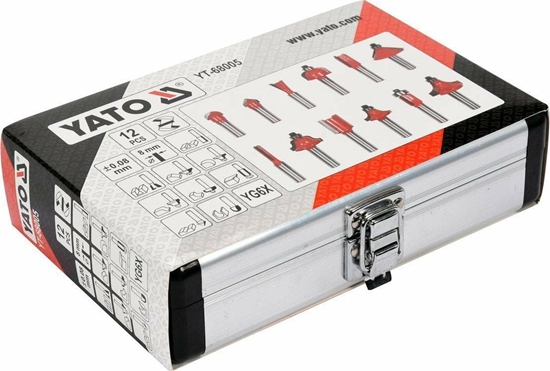 Picture of Yato YATO FREZY KSZTATOWE 12cz. YT-68005