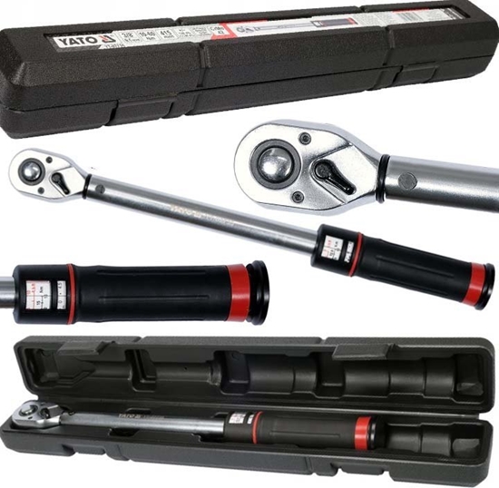 Picture of Yato KLUCZ DYNAMOMETRYCZNY 3/8" 10-60Nm CERTYFIKAT + ETUI POKROWIEC YATO