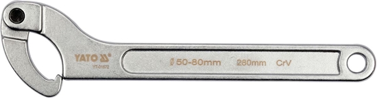 Picture of Yato Klucz hakowy z pazurem przegubowy 50 - 80mm (YT-01672)